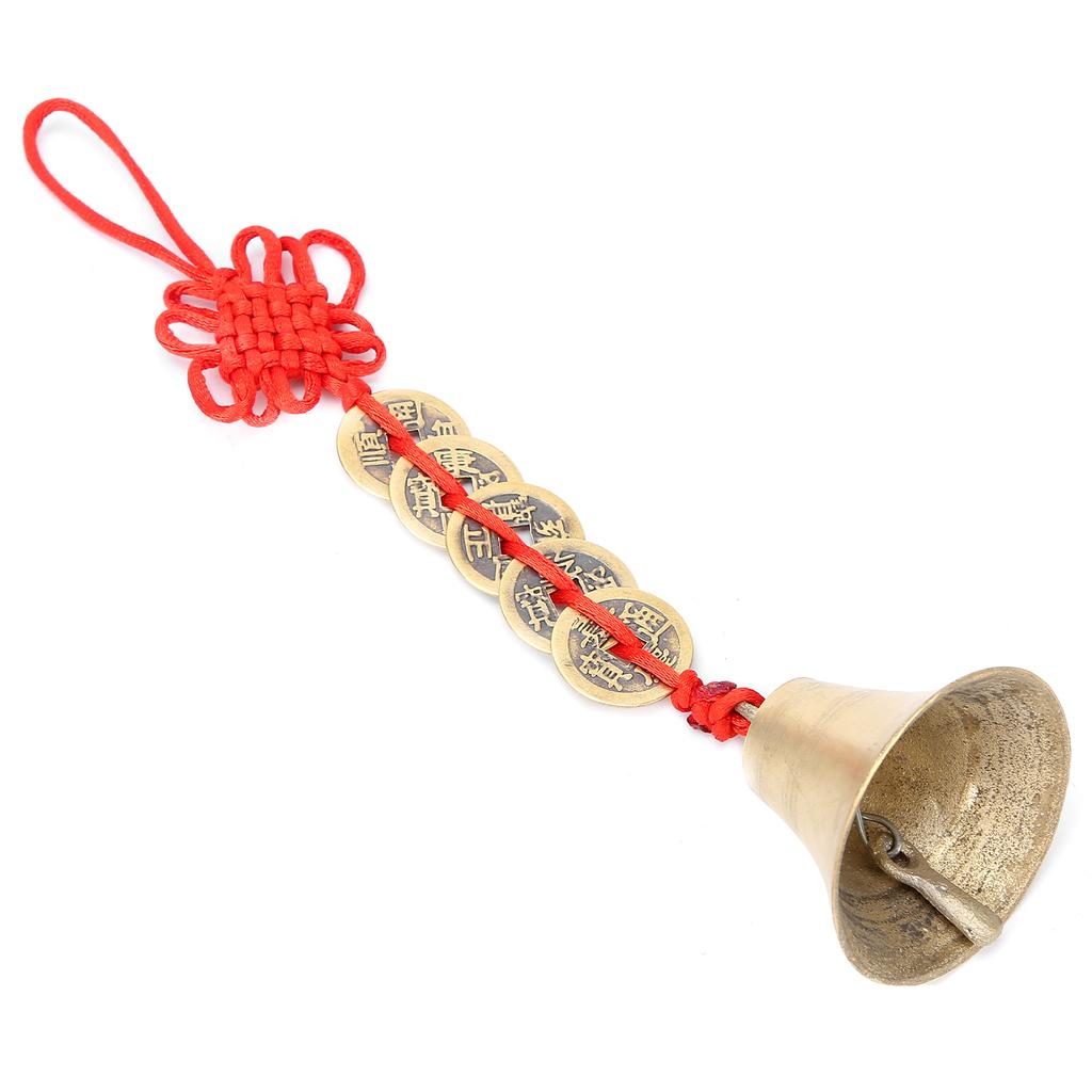 Brass Bell Hanging Decoration Unique Exquisite Home Garden Car Ornament Wind Chime Gift