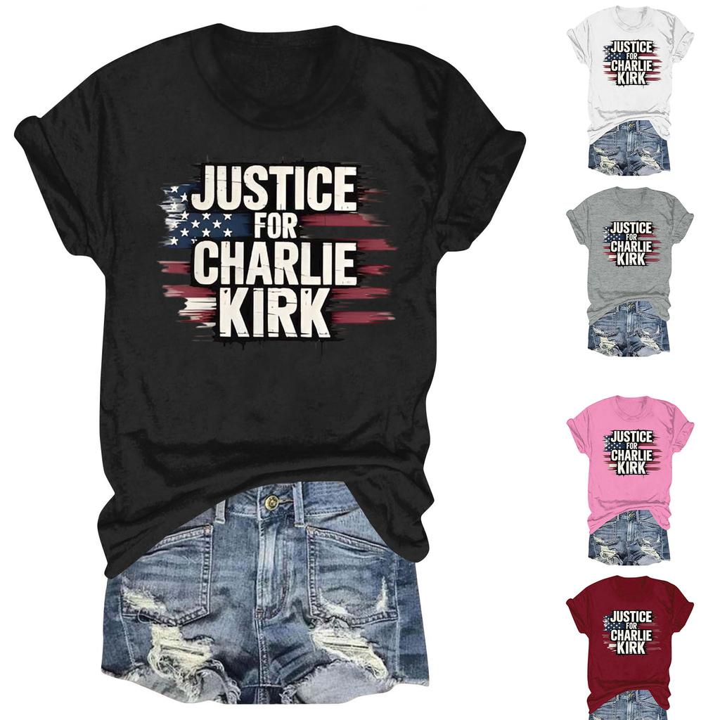 Women's Casual Daily Printed Top Round Neck T-shirt