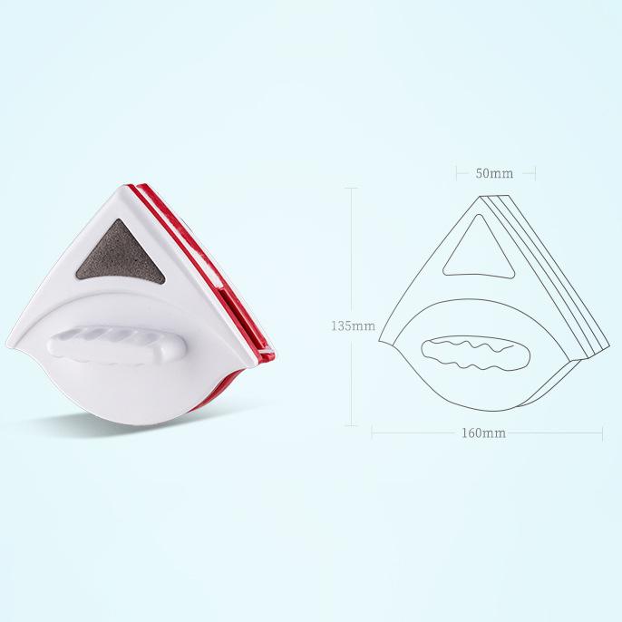 Высотные двухсторонние магнитные оконные стеклоочистители для артефактов, домашние многофункциональные двухслойные полые стеклянные протирки