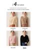 2025 Autumn/Winter Women's V-Neck Cashmere Sweater - Loose Fit, Thin Base Layer, Solid Color