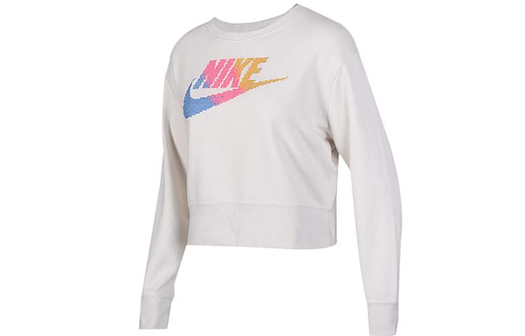 Nike Sweatshirt Women's Phantom Gray White BV2801-030