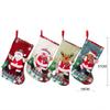 1pc Christmas Stocking, Xmas Stockings for Tree Decoration Christmas Personalised Sock Gift Bag Candy Pouch Bag Ornaments