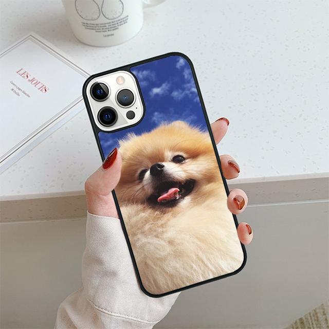 Pomeranian Dog Phone Case For iPhone 17 Air 13 12 14 15 16 Cover For Apple 14 15 16 Pro Max 6S Plus Coque