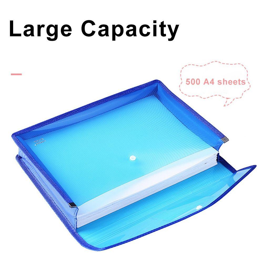 Прочная ПВХ сумка Водонепроницаемая А4 Папка для документов Конверт Папка Органайзер для файлов