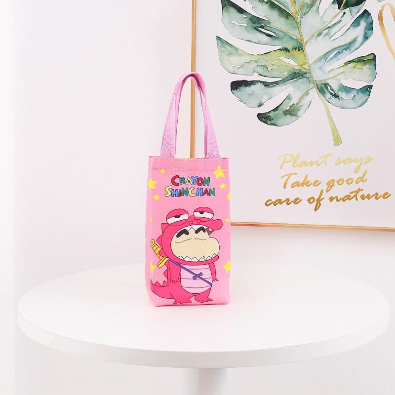 Crayon Shin Chan Shiro Action Kamen Pattern Cup Umbrella Canvas Storage Bag