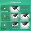 Solar Light - RUMOCOVO - Set of 4 - 100 LEDs - 2200 mAh - Motion Sensor