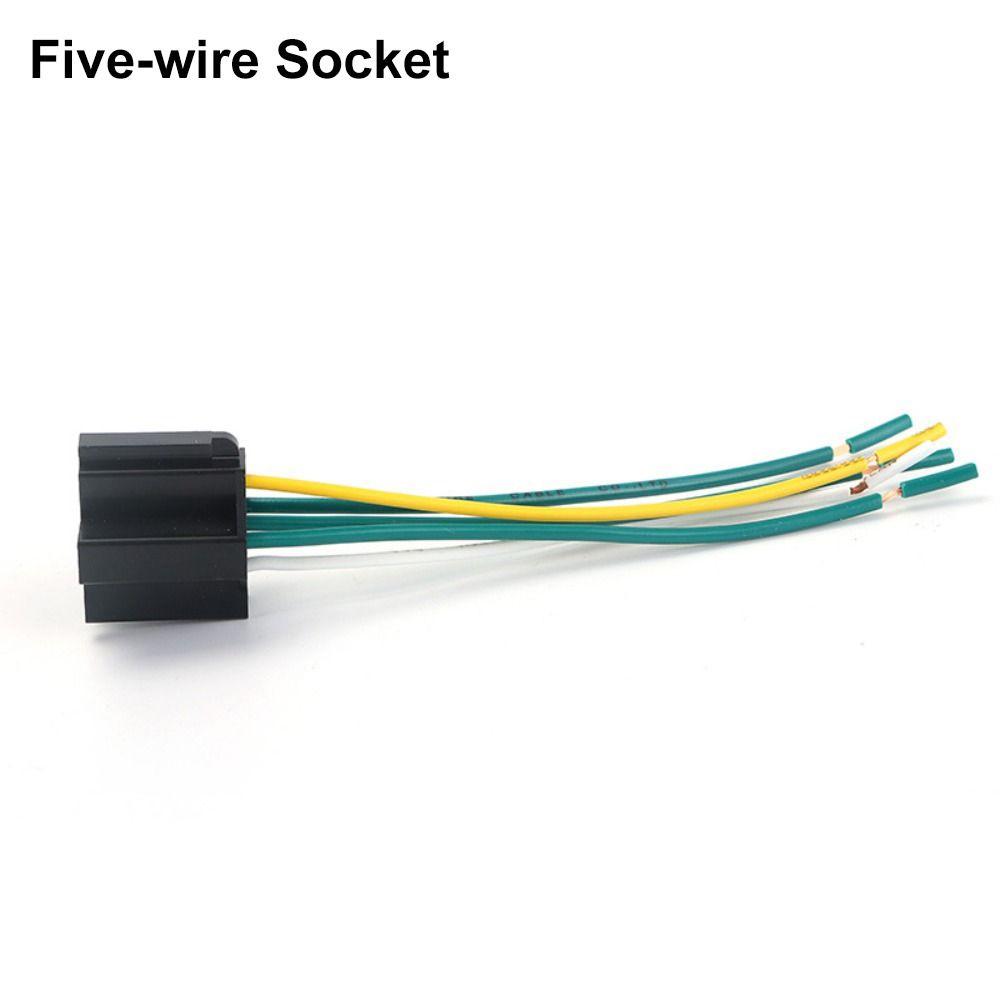 12V 24V Automotive Relay Auto Accessories High Quality 20A 40A Normally Closed Relay 5 Pin 5 Wire Car Fused Relay Relays 5