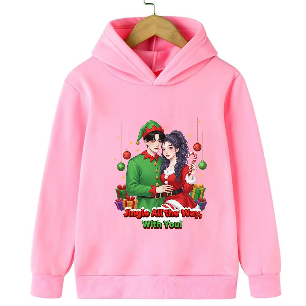 Худи Huntrix Girls и Охотники на демонов Тигр Рождественское худи Милое глупое худи с тигром Худи Huntrix Girls Рождественское худи