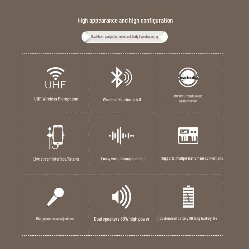 Shidu Tianlai T6 Outdoor Portable Bluetooth Speaker