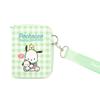 [Sanrio Genuine] Pochaco Check Strap Wallet Female Student Wallet