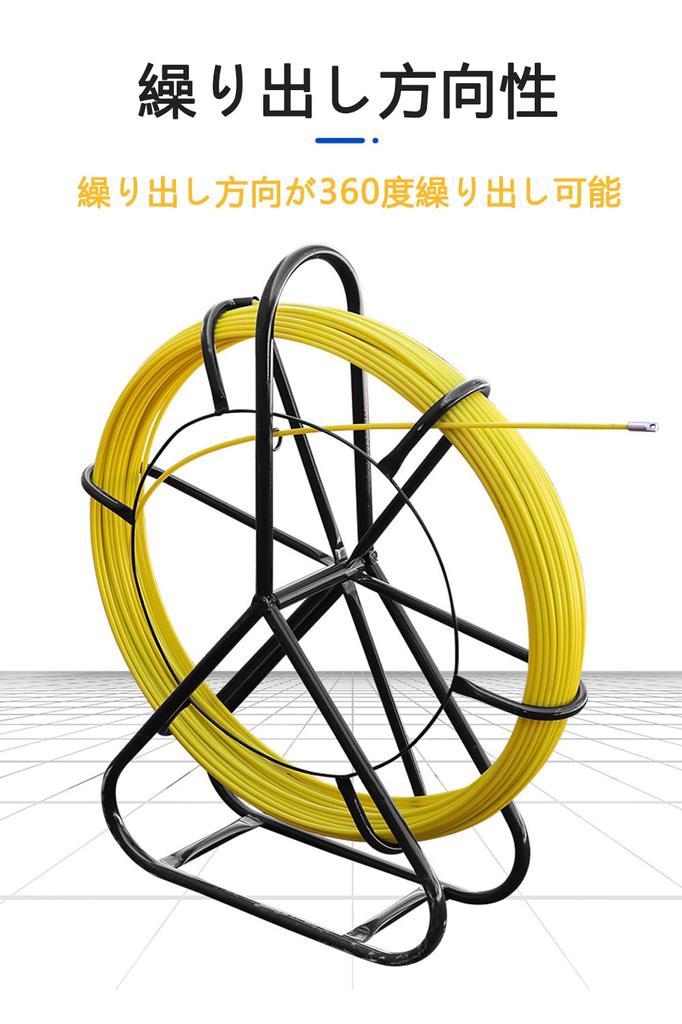 Wire 200m Wire Diameter Steel Wire Running Ideal for Connecting Heavy Underground and Communication Lines Rod, Wire, 6mm, Wire, Tool, Goods, Wires,