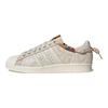 adidas Оригинальные кроссовки Superstar 80s с низким верхом, унисекс, белые, коричневые, ID4795