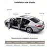 Уплотнительная лента для автомобильной двери, двухслойная утолщенная L-образной и Т-образной формы, резиновая, звукоизоляционная, пылезащитная, для седана, внедорожника, грузовика