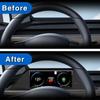 For Tesla Model 3 Model Y Instrument Panel HUD Head Up Display Dashboard Front Monitor Cluster Rwd Driver Screen Air Vent Camera