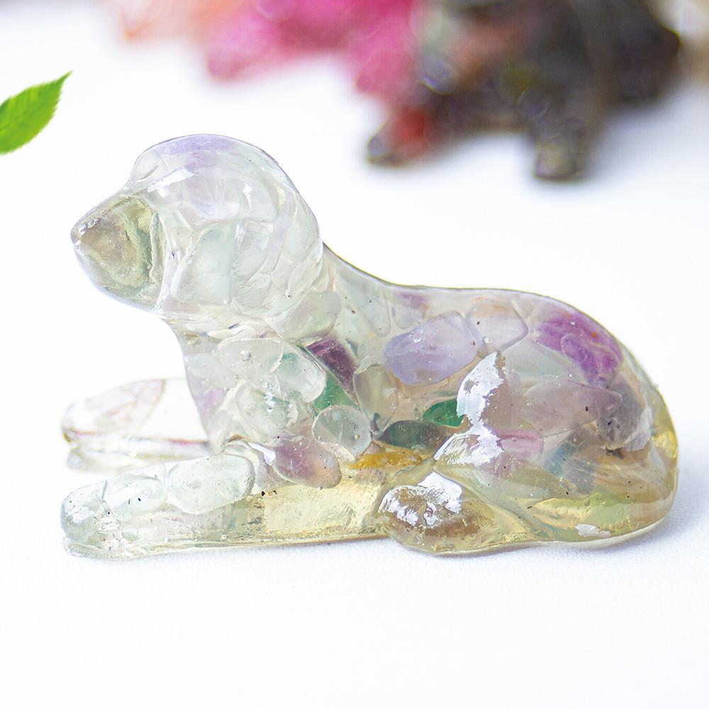 Obsidian Resin Animal Ornament With Elegant Style For Office Or Home Decoration