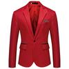 2024 Mens Suit Business Casual No Iron Single Button Split Collar Wedding Party Coat Slim Fit Office Blazer Blazersets