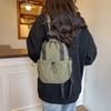 Персонализированный ретро повседневный текстурный рюкзак 2025 весна новый зарубежный стиль модный тренд женский для поездок на работу маленький рюкзак