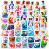 50 Flower Vase Odd Stickers Ins Creative Vase Crystal Vase Big World Stickers Collection Nature