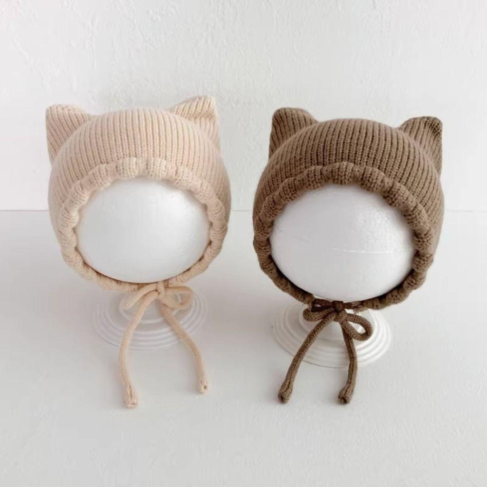 Милая шапка для защиты ушей Осень Зима Шапка-ушанка Модная шапка-боннет