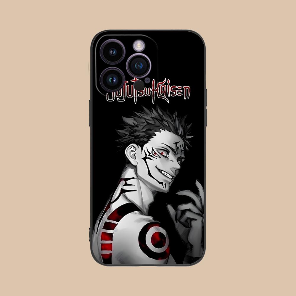 Чехол для мобильного телефона Jujutsu Kaisen Сукуна для iPhone 17 16 15 14 13 12 11 X XR XS 8 7 Air Pro Max Plus Mini Цветной чехол Красивый
