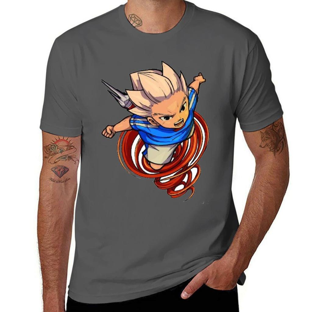 Inazuma Eleven Axel Blaze (Gouenji) Fanart Tshirt Casual Trendy Streetwear Tee Shirt