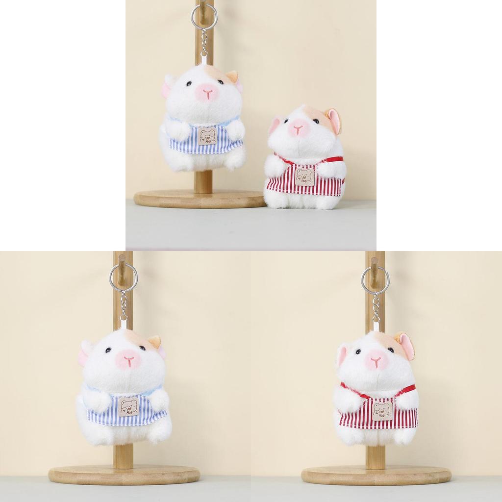 Cute Hamster Plush Keychain With Pp Cotton Filling For Kids And Students