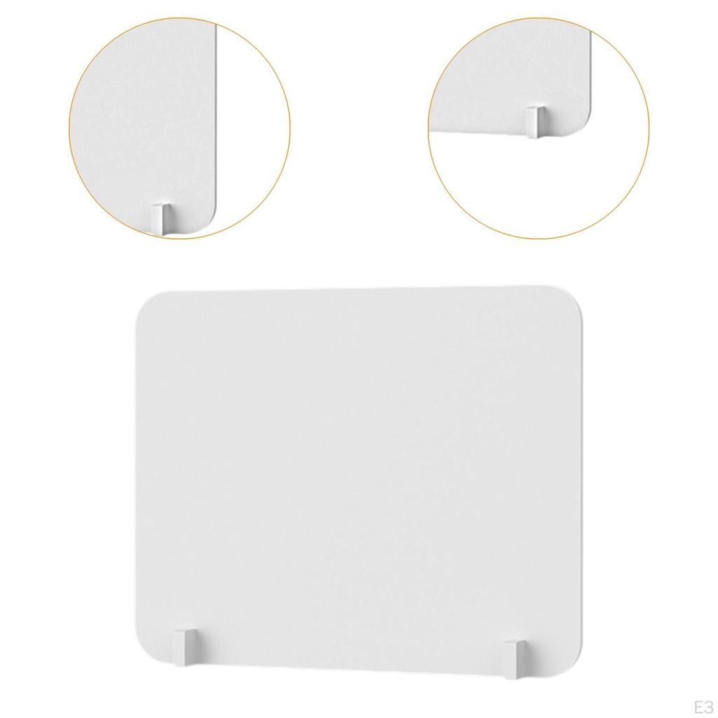 Classroom Desk Partition Board with Clamps for Versatile Use Protective Barrier