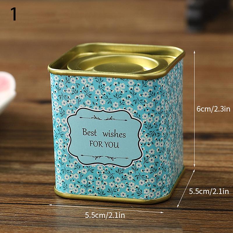 Контейнеры для чайных емкостей, банки для свечей, кофейные конфеты, закуски, маленькие жестяные мини-контейнеры для хранения, герметичные банки, упаковка для чайной посуды