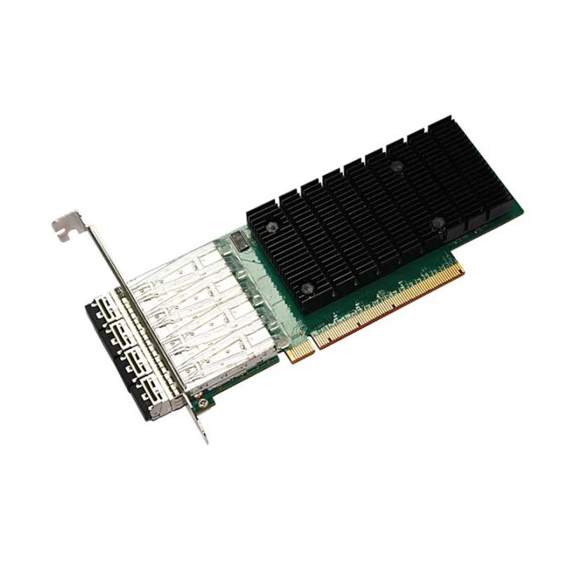 FEMRICE Intel E810CAM1 4x25G PCIe 4.0 Fiber Network Card (CN version)