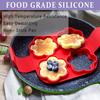 Silicone Egg Pancake Ring Multi-function Non-stick Pancake Mold Egg Pot Frying Molding for Kitchen Baking Accessories