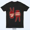 Футболка Peace Up A-town Down Для Мужчин Женщин Детей Футболка