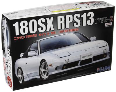 Модель Fujimi 1/24 дюйма Up Series No.167 Nissan 180SX TYPE X RPS13 Late Model '96 Пластиковая модель ID167