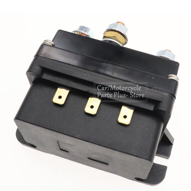 12V Winch Controller Solenoid 500A DC Switch 4WD 4x4 Boat ATV Control Relay 17,000lbs Capacity Heavy Duty Upgrade