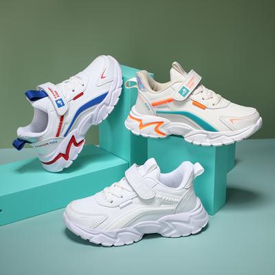 Детская мода, дышащая повседневная детская студенческая трендовая спортивная обувь для бега на мягкой подошве, удобные кроссовки для спортзала для мальчиков и девочек