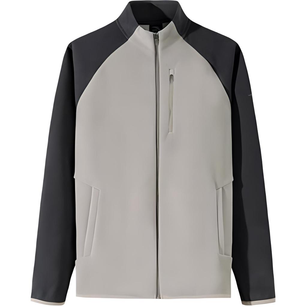 Men's Anta Variety Training Collection Jackets & Coats Men's Oak Khaki/Dark Brown Gray