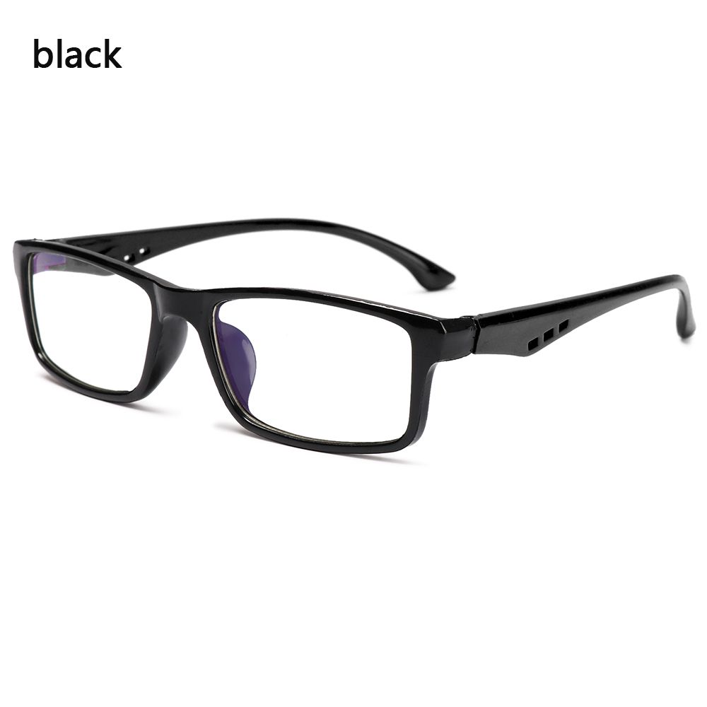 Women Men Square Vintage Eye Protection Ultra Light Frame Eyeglasses Anti-Blue Light Glasses