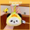 Frog Panda With Rabbit Duck Elephant Hat Plush Keychain Animal Pendant Gift