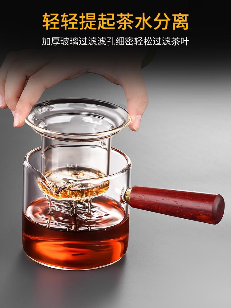 Чайник из высокотемпературного стекла с высоким содержанием кремния и бора Чайник для домашней кухни Можно нагревать Чайный сервиз для приготовления чая на плите