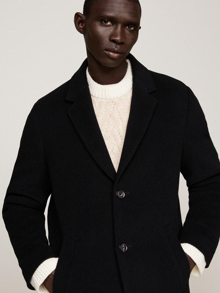 Пальто Tommy Hilfiger Smart Casual Wool Rich Coat (MW0MW36611) черный