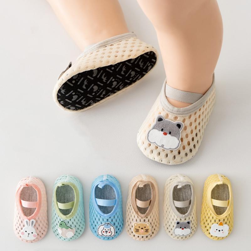 Детские носки, обувь для мальчиков и девочек, мультяшные малыши, первые ходунки, нескользящая мягкая подошва, нескользящая детская обувь, носки для дома