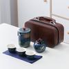 Shangqi Ancient Charm Portable Ceramic Travel Tea Set