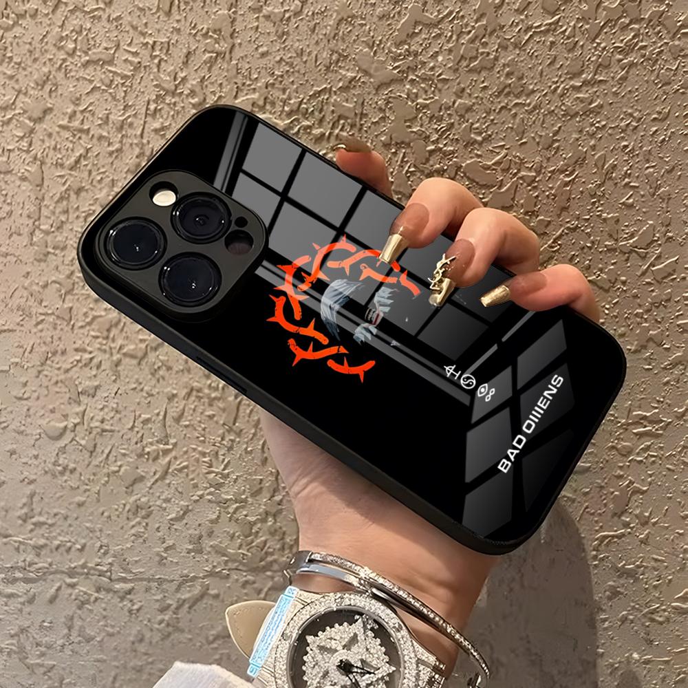Чехол для телефона Music Bad Omens для IPhone 15 Pro Max 14 Pro 12 16 11 13 Mini X XR XS 8 7 Plus SE Закаленное стекло Задняя крышка