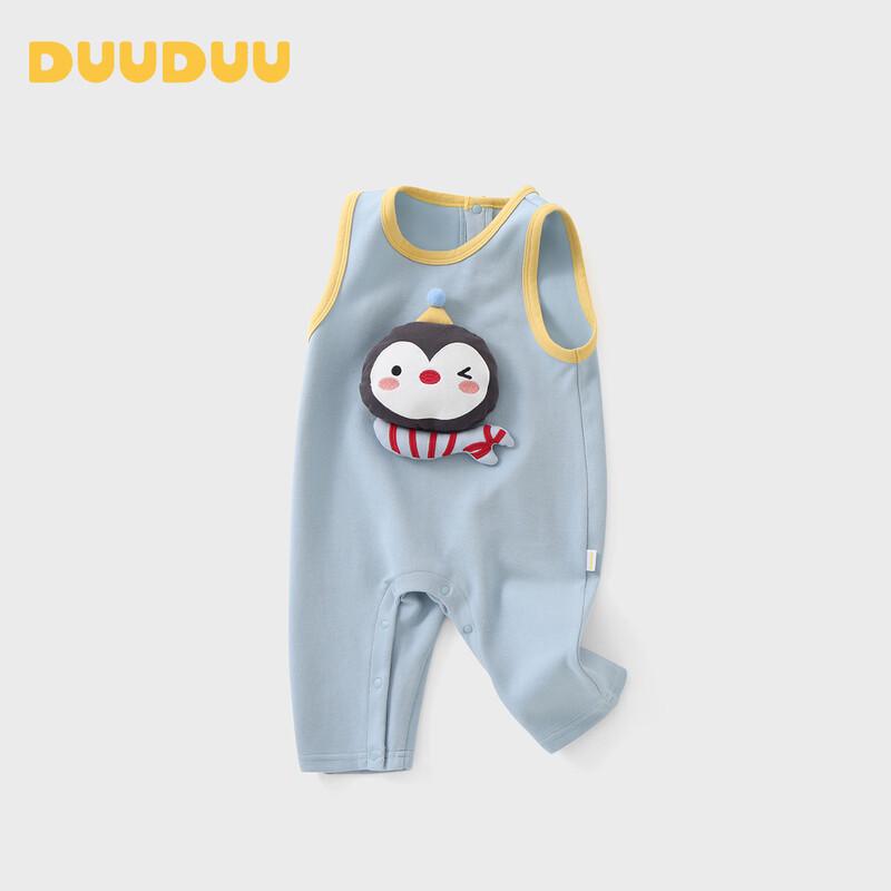 DUUDUU Infant Sleeveless Romper Overalls