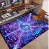 Music General Theme Soft Crystal Velvet Rug Custom Name & Text Print Non Slip Floor Rug for Bedroom Living Room