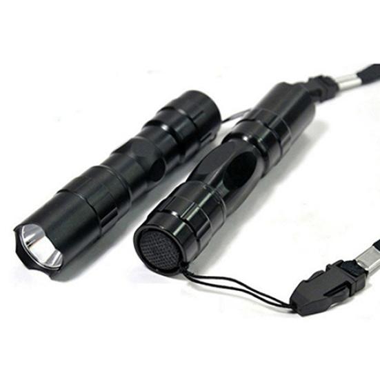 Mini Portable Super 3W LED Bright Flashlight Lamp Focus Light Torch Waterproof