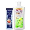 Набор для мужчин Clear & Pure: Гель для душа с контролем жирности и Шампунь против перхоти