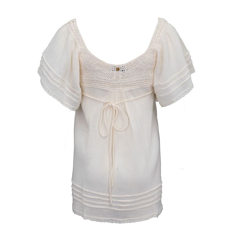 Туника кружевной вязки с рукавами-воланами Женская ANTIK BATIK