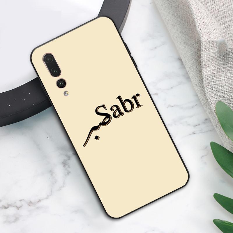 Чехол Sabr Patience для Huawei Nova Y73 Y72 Y70 Y90 Y60 Y61 Y91 12s 12i 11i 8i 9 10 SE P40 Lite P60 P30 Pro