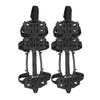 1 Pair Mountain Climbing Ice Snow Shoes Traction Cleats 24-Teeth Anti-Slip Crampons Snow