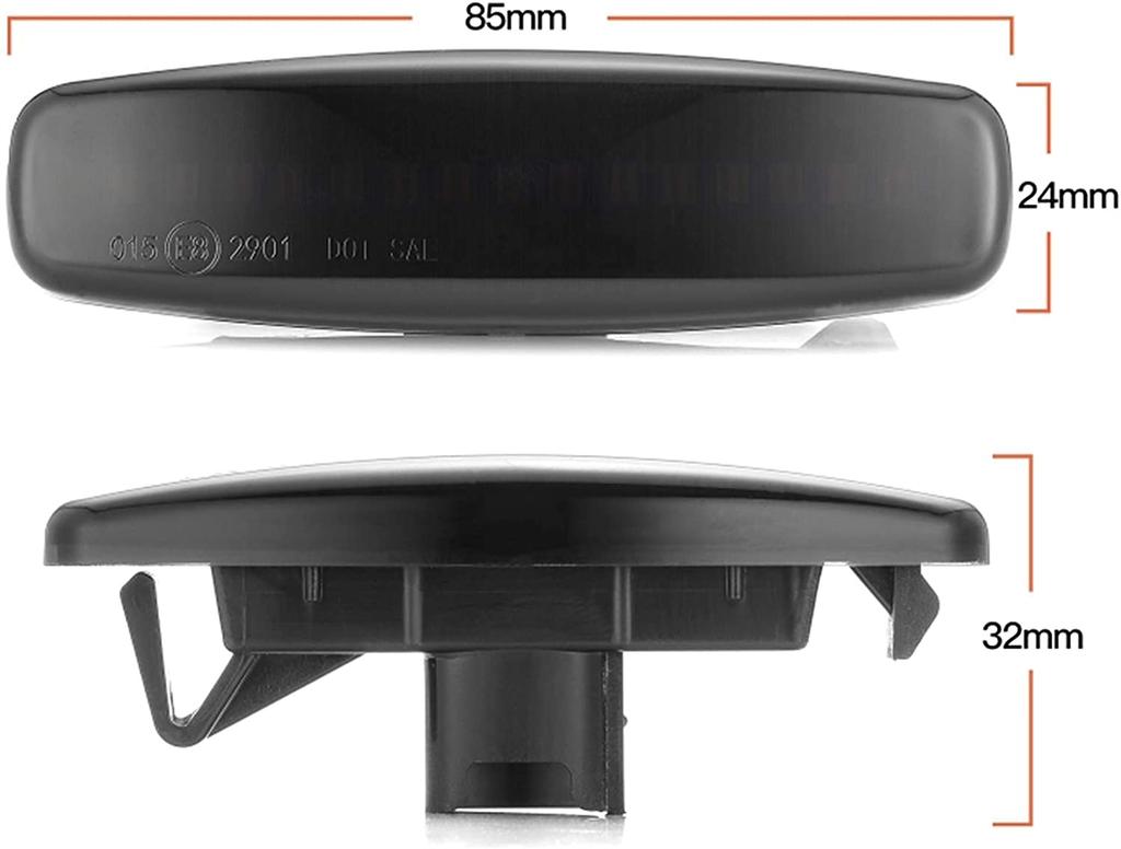 Светодиодный боковой указатель поворота для Nissan/Infiniti, последовательный, динамический, светодиодный высокой яркости